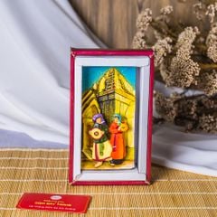 Tranh gốm sứ phong cảnh Việt Nam
