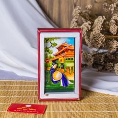 Tranh gốm sứ phong cảnh Việt Nam