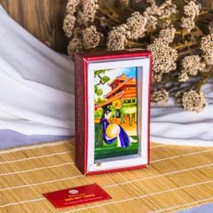 Tranh gốm sứ phong cảnh Việt Nam