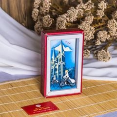 Tranh gốm sứ phong cảnh Việt Nam