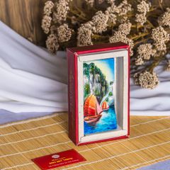 Tranh gốm sứ phong cảnh Việt Nam