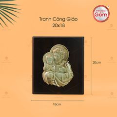 Tranh Công Giáo Thánh Giuse Bế Chúa