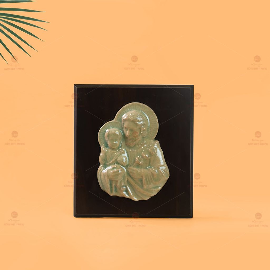 Tranh Công Giáo Thánh Giuse Bế Chúa