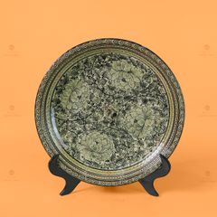 Đĩa Trưng Bày Vẽ Tứ Hoa