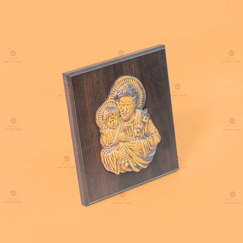 Tranh Công Giáo Thánh Giuse Bế Chúa