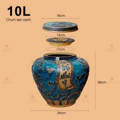 Chum Vàng Họa Tiết Hoa Sen