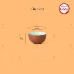 Bộ Ấm Trà Tử Sa Hoa Châm Khay Thủng