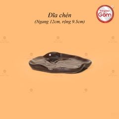 Bộ Ấm Chén Hỏa Biến Nâu Sen Cá