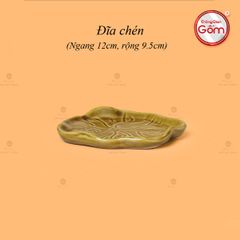 Bộ Ấm Chén Hỏa Biến Nâu Vàng Sen Cá