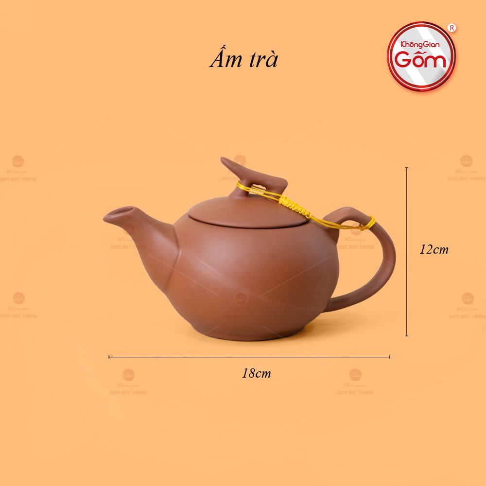 Bộ Ấm Trà Tử Sa Quả Cam