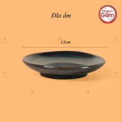 Bộ Ấm Chén Rêu Men Hỏa Biến Thỏ Ngọc