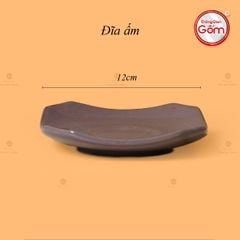 Bộ Ấm Chén Men Hỏa Biến Tím Mật Quả Hồng