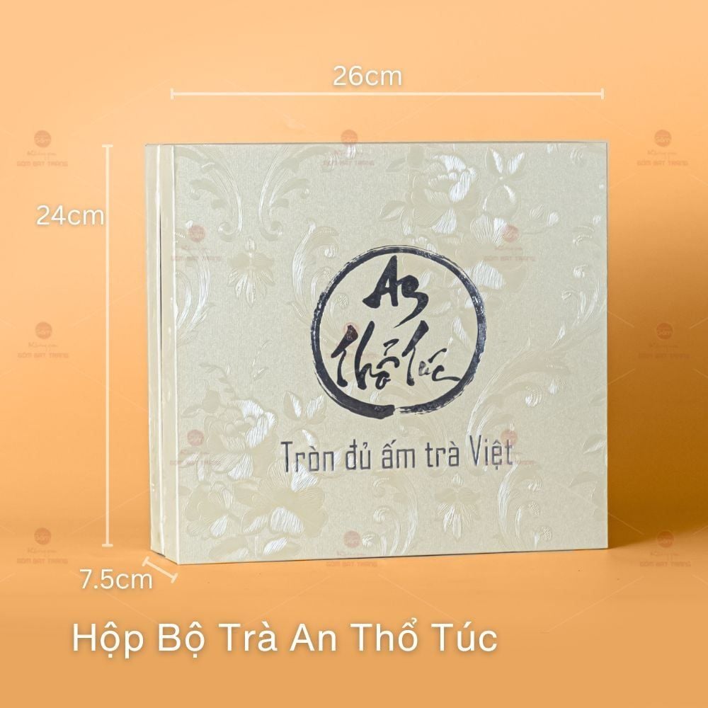 Bộ Ấm Chén An Thổ Túc (Chén gốm)