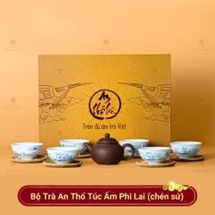 Bộ Ấm Chén An Thổ Túc Phi Lai (Chén sứ)