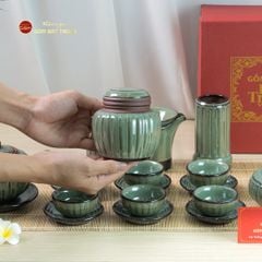 Bộ Phụ Kiện Trà Múi Xanh Ngọc