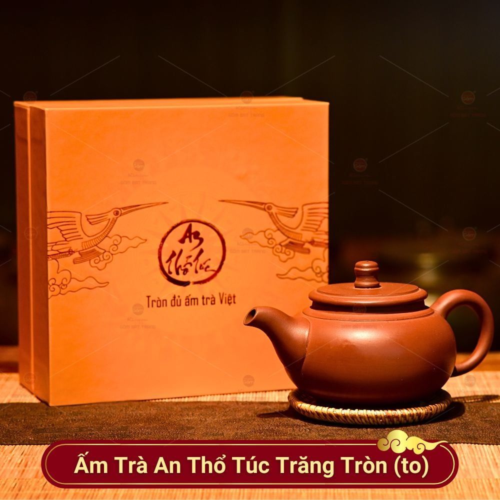 Ấm Trà Lớn An Thổ Túc Trăng Tròn