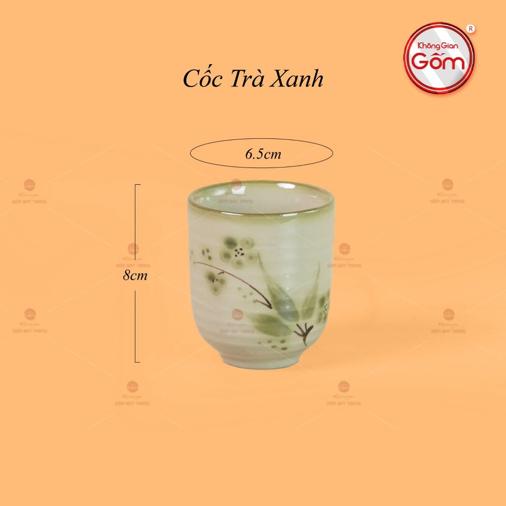 Ấm Tích Bát Tràng Vẽ Chuồn Trúc