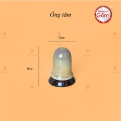 Bộ Ấm Trà Chuông Gấm Xoáy Men Hỏa Biến