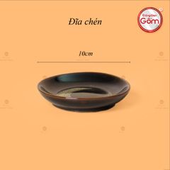 Bộ Ấm Chén Siêu Men Hỏa Biến Quét Xám