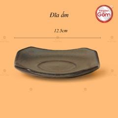 Bộ Ấm Chén Men Hỏa Biến Ngọc Quả Hồng