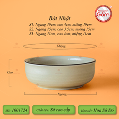 Bộ Bát Đĩa Bát Tràng Hoa Sứ Đỏ