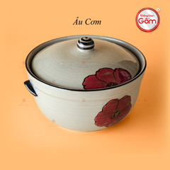Âu Cơm Hoa Sứ Đỏ