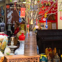 Bình Hoa Dáng Chuông Vân Ganh