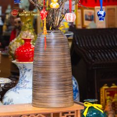 Bình Hoa Dáng Chuông Vân Ganh