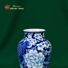 Bình Hoa Ngư Tụ Khánh Lam Ngọc Bình An 1