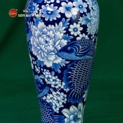 Bình Hoa Ngư Tụ Khánh Lam Ngọc Bình An 2