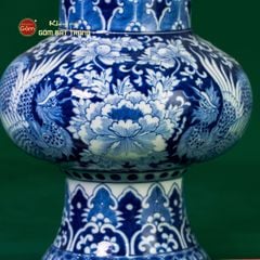 Bình Hoa Song Phụng Cát Tường Ngàn Hoa Phú Quý Lam Ngọc Bình An