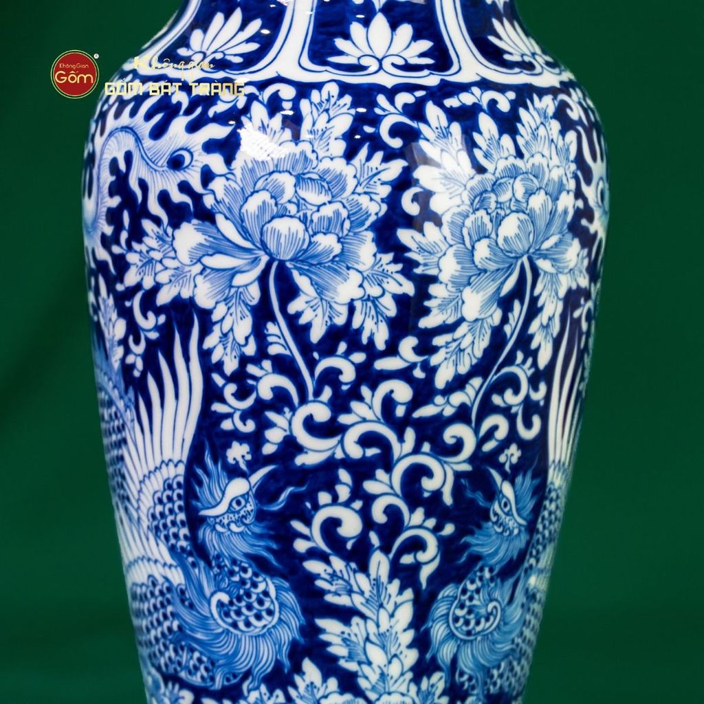 Bình Hoa Song Phụng Cát Tường Ngàn Hoa