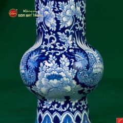 Bình Hoa Vuốt Song Phụng Cát Tường Ngàn Hoa Phú Quý