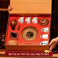 Bộ Ấm Chén An Thổ Túc Cao Cấp (25 món)