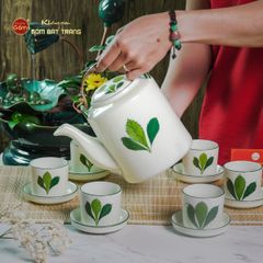 Bộ Ấm Tích Vẽ Ngò Gai 1.5L