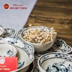 Bộ Bát Đĩa Hoa Mặt Trời Sen Tràm