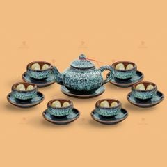 Bộ trà ba men hoả biến