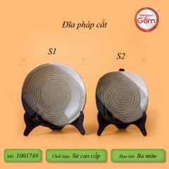 Đĩa Pháp Cắt Ba Màu