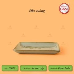 Đĩa Vuông Hoa Đào Chuồn