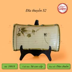 Đĩa Thuyền Hoa Đào Chuồn