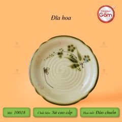 Đĩa Hoa Hoa Đào Chuồn