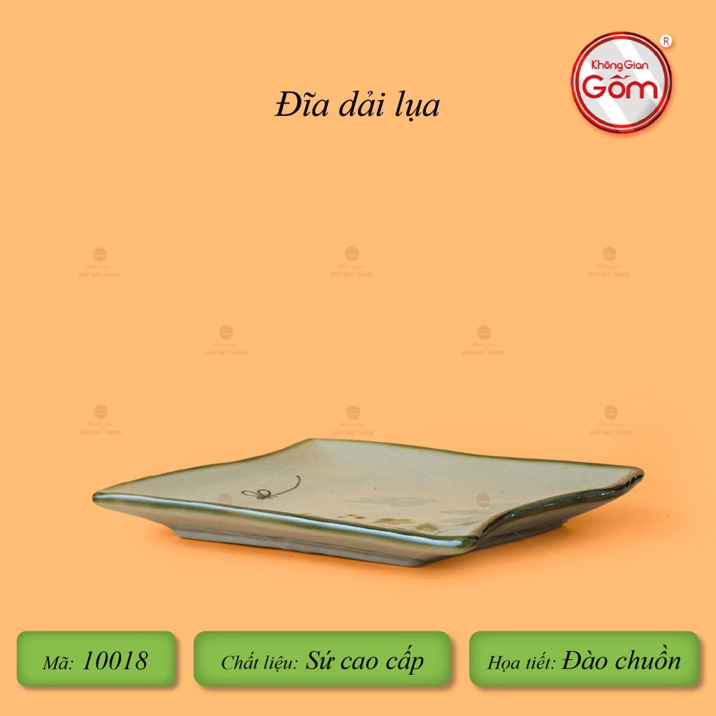 Đĩa Dải Lụa Hoa Đào Chuồn