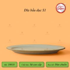 Đĩa Bầu Dục Hoa Đào Chuồn