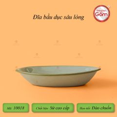 Đĩa Bầu Dục Hoa Đào Chuồn