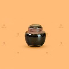 Bộ Phụ Kiện Trà Búp Sen Nâu Kẻ Vàng