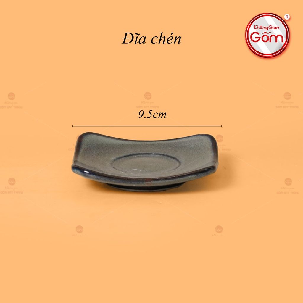 Bộ Ấm Chén Giang Tây Men Hỏa Biến Rêu Lòng Hoa