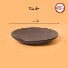Bộ Ấm Trà Tử Sa Nâu Sao Vàng