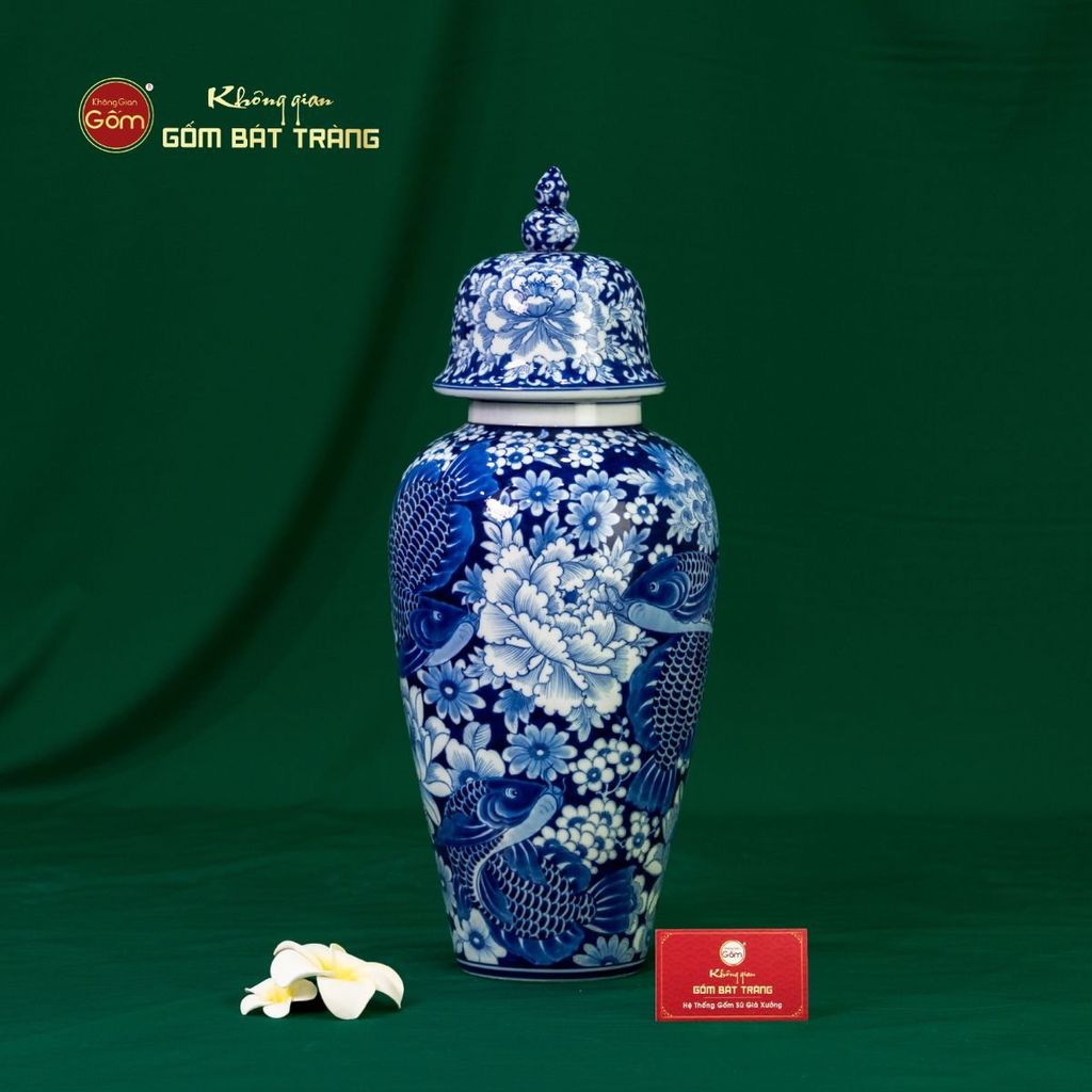 Chóe Hoa Ngư Tụ Khánh Lam Ngọc Bình An 1