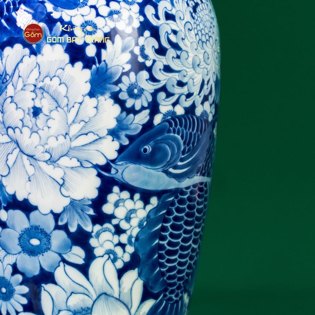 Chóe Hoa Ngư Tụ Khánh Lam Ngọc Bình An