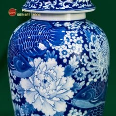 Chóe Hoa Ngư Tụ Khánh Lam Ngọc Bình An